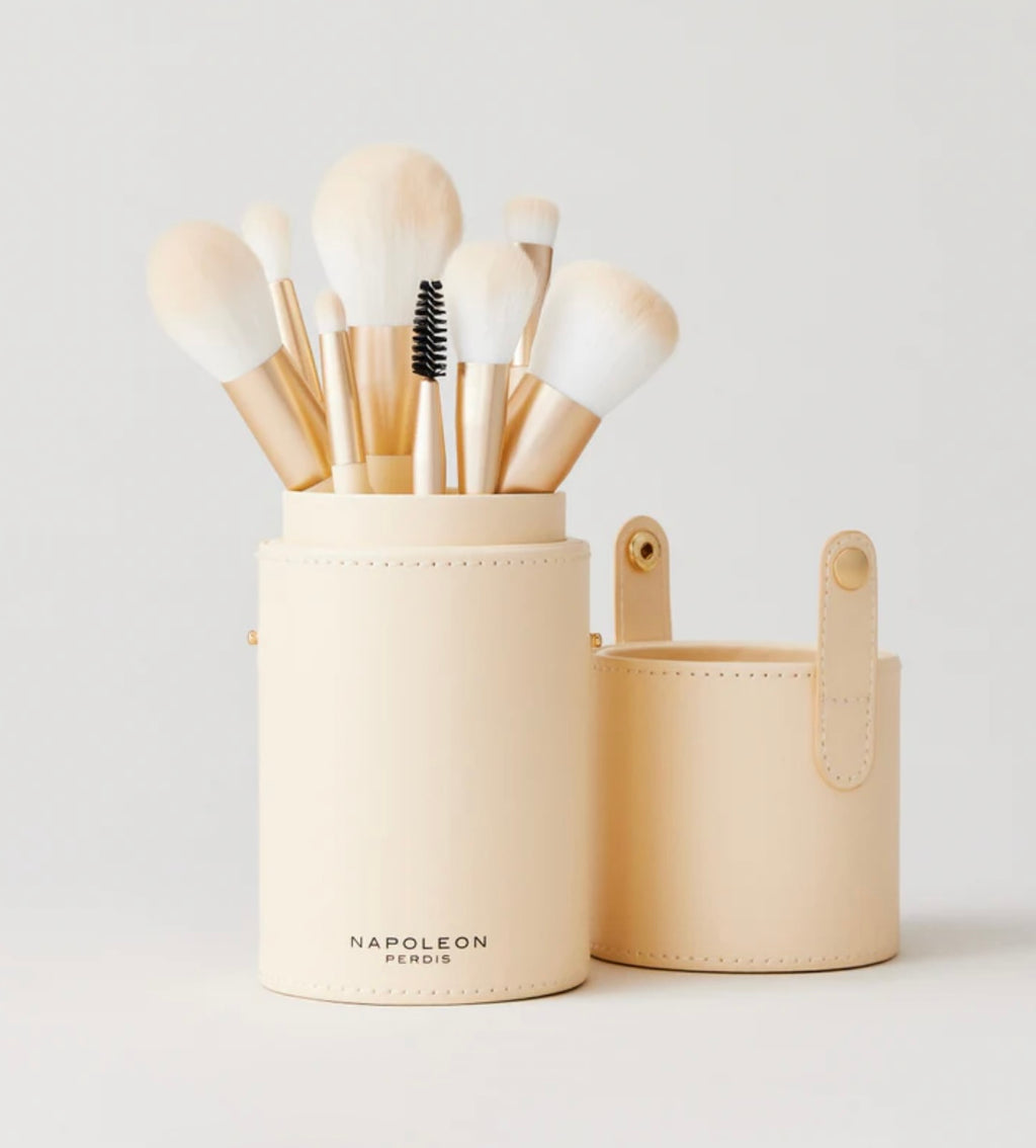 GOLDEN SANDS 8-PIECE MINI BRUSH SET